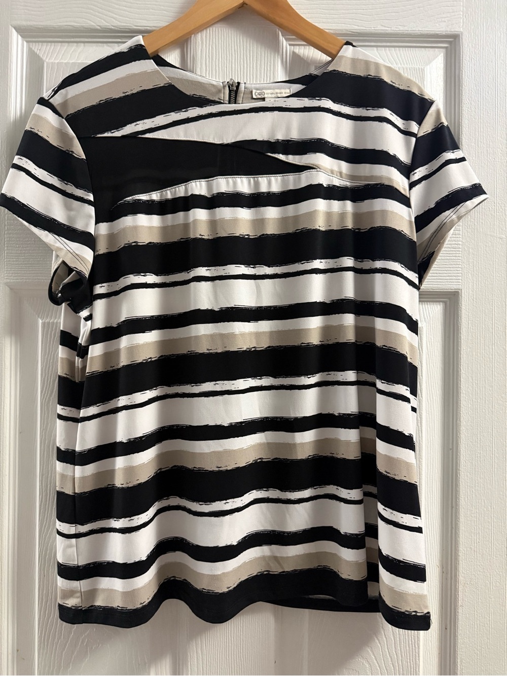 Cato Stripe Blouse Size XL
